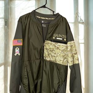 SAINTS Salute Sideline Pullover